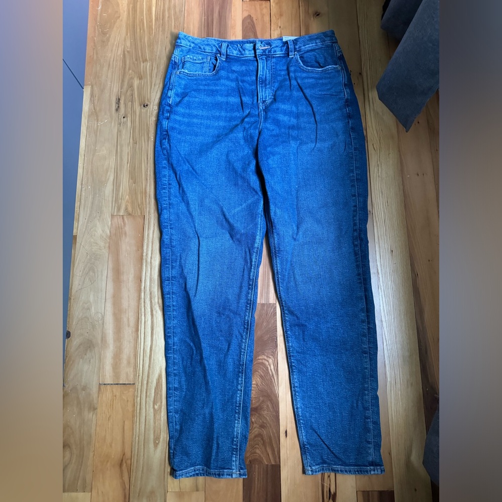 AE MOM JEANS XLONG CURVY 14 NWT